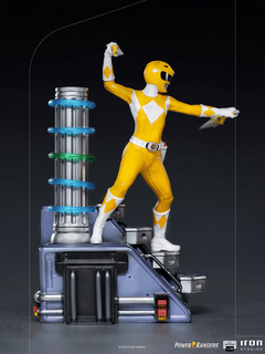 IRON Studios: Power Rangers - Yellow Ranger Escala de Arte 1/10 - Jeb-Toys