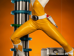 IRON Studios: Power Rangers - Yellow Ranger Escala de Arte 1/10 - Jeb-Toys