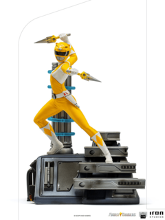 IRON Studios: Power Rangers - Yellow Ranger Escala de Arte 1/10 - comprar en línea