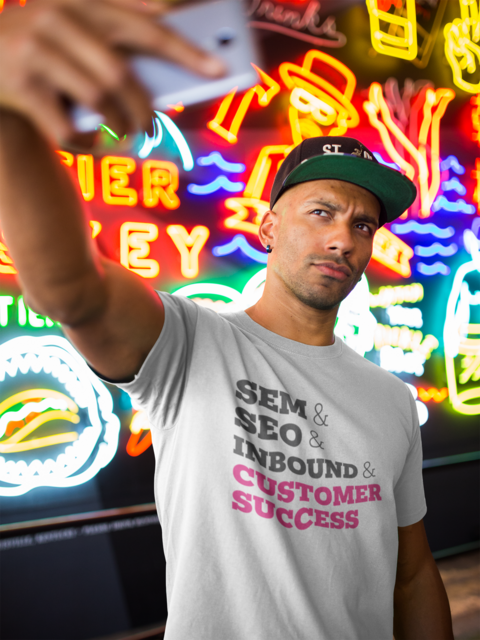 Camiseta | SEM, SEO, Inbound, Customer Success