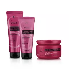 Kit Siàge Cauterização dos Fios Shampoo + Condicionador + Máscara
