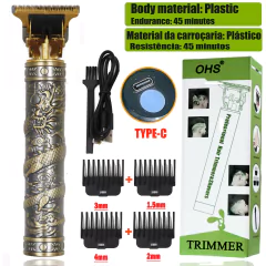 Imagem do T9 USB Electric Hair Cutting Machine Rechargeable New Hair Clipper Man Shaver Tr