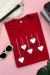 T-shirt Coração Linhas - Vermelho - comprar online