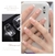 Carimbo de unhas transparente com raspador 2 pçs carimbo de geléia de silicone - loja online