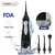 Irrigador oral usb recarregável fio dental água dental jato de água 300 ml ta - comprar online