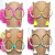 5 Pares De Brincos Sortidos Revenda - comprar online