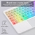 Teclado sem fio rgb iped na internet