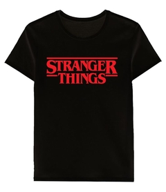 Remera Stranger Things Negra