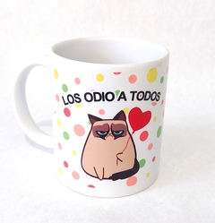 Taza Los Odio a Todos