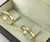 Alianças Constance em Ouro18k 3mm, chanfradas! OU013