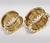 Alianças Rome em Ouro18k 10mm, algarismos romanos! OU017