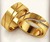 Alianças Spiez em Ouro18k, 8mm, Galhos De Árvore Cravejados! OU033