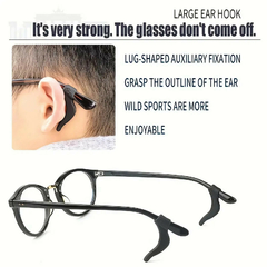 Imagen de Forteroca | Clips Ajustables de Silicona Transparente para Lentes