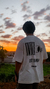 Camiseta Valan Switch Off Oversized | Off White