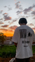 Camiseta Valan Switch Off Oversized | Off White - comprar online