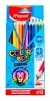 Lapices de color Maped Strong largos x12