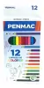 Lápices de color Penmac largos x12