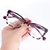 Armação Óculos para Grau Jamili Uva Kodak Parte Superior , Inferior Nude Tortuga, Hastes Agulhada - Sixz Glasses