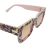 Óculos de Sol Paula Bicolor Rosa/Animal Print - Sixz Glasses