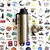TERMO MEDIA MANIJA SILVER + 10 STICKERS DE REGALO - comprar online