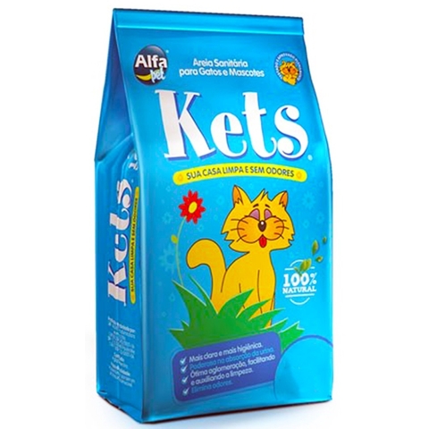 AREIA HIGIÊNICA KETS 4KG