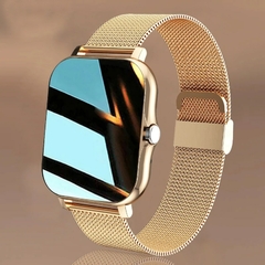 relógio inteligente feminino masculino tela colorida de 1,69" to - comprar online