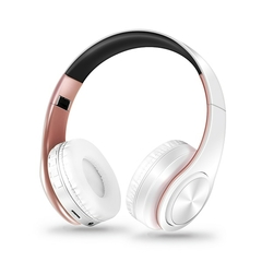 fones esportivo dobrável sem fio com Bluetooth