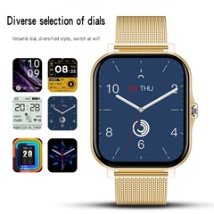 relógio inteligente feminino masculino tela colorida de 1,69" to - comprar online