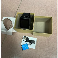 Relógio inteligente com tela de toque digital DZ09 Q18 Pulseira Câmera Bluetoo