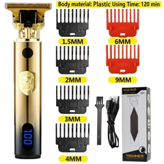 máquina de cortar cabelo elétrica t9 aparador de cabelo na internet