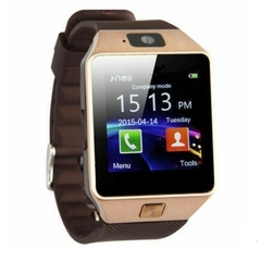 Relógio inteligente com tela de toque digital DZ09 Q18 Pulseira Câmera Bluetoo - AmericanBR