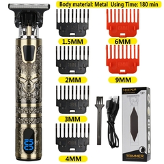 máquina de cortar cabelo elétrica t9 aparador de cabelo na internet