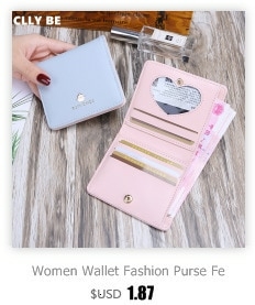 carteira fofa bolsa de moedas para meninas bolsa de cartão feminina carteira mu - AmericanBR