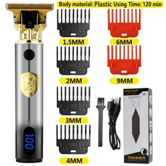 Imagem do máquina de cortar cabelo elétrica t9 aparador de cabelo