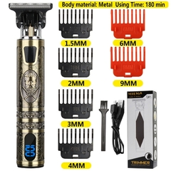máquina de cortar cabelo elétrica t9 aparador de cabelo na internet