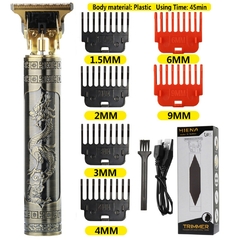máquina de cortar cabelo elétrica t9 aparador de cabelo - AmericanBR
