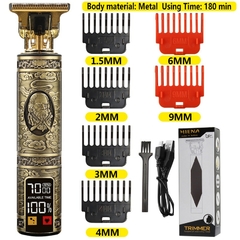 máquina de cortar cabelo elétrica t9 aparador de cabelo - comprar online