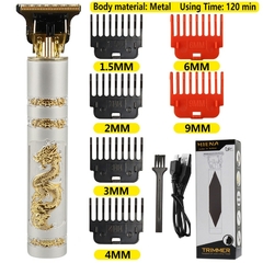 máquina de cortar cabelo elétrica t9 aparador de cabelo - comprar online