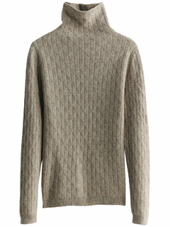 Blusa de lã gola alta para o inverno - AmericanBR