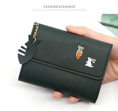 Imagem do carteira fofa bolsa de moedas para meninas bolsa de cartão feminina carteira mu