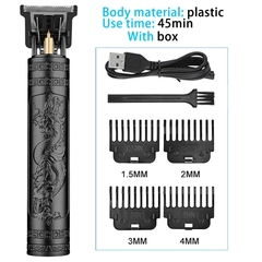 máquina de cortar cabelo elétrica t9 aparador de cabelo