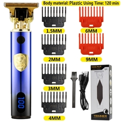 Imagem do máquina de cortar cabelo elétrica t9 aparador de cabelo