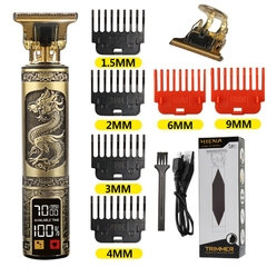 máquina de cortar cabelo elétrica t9 aparador de cabelo - AmericanBR