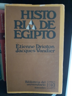 Historia de Egipto Étienne Drioton y Jacques Vandier