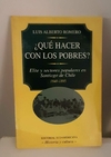 ¿Qué hacer con los pobres? de Luis Alberto Romero