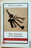 Breve historia de la Argentina, de Jose Luis Romero