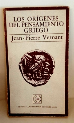 Los orígenes del pensamiento griego de Vernant