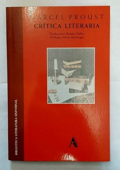 Crítica literaria de Marcel Proust