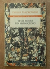 Tesis sobre un homicidio de Diego Paszkowski
