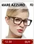 Mare azzuro óculos de leitura de grandes dimensões mulheres moda marca designe - comprar online